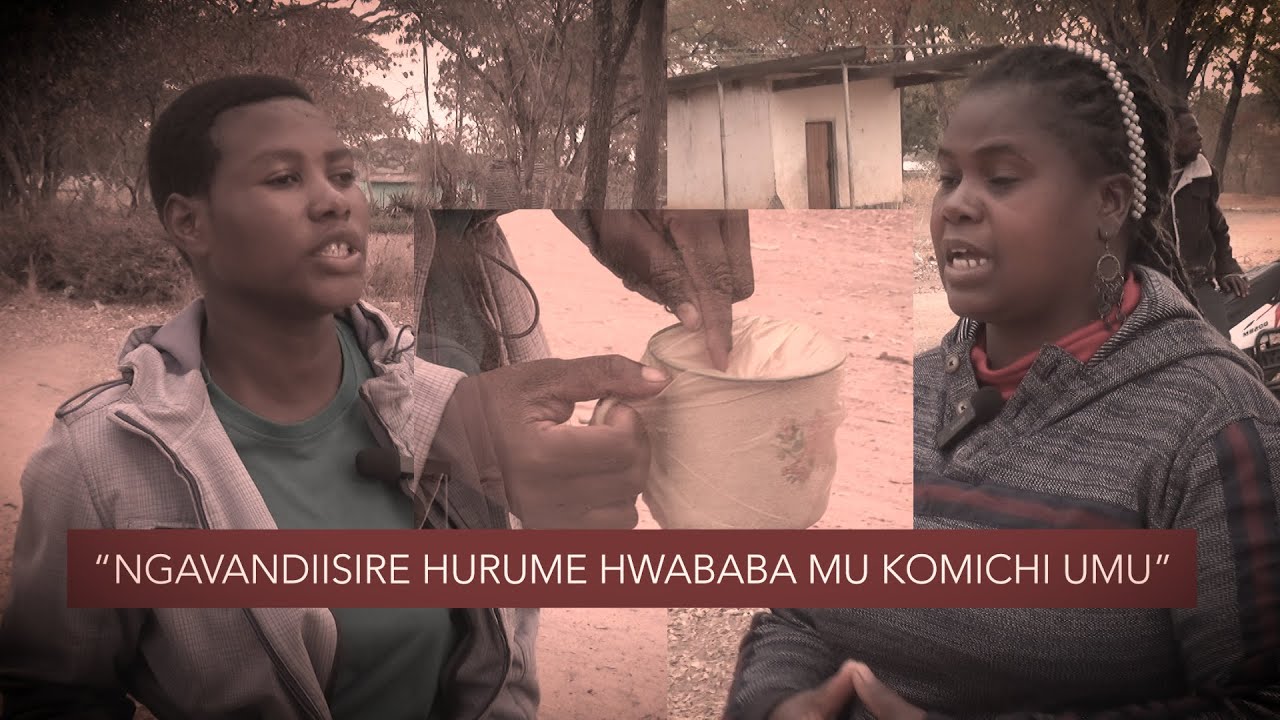 Chief Bushu: Murume osungwa nhengo ne girlfriend haichamuke. Mukadzi ouya ne cup yekuisirwa masperm