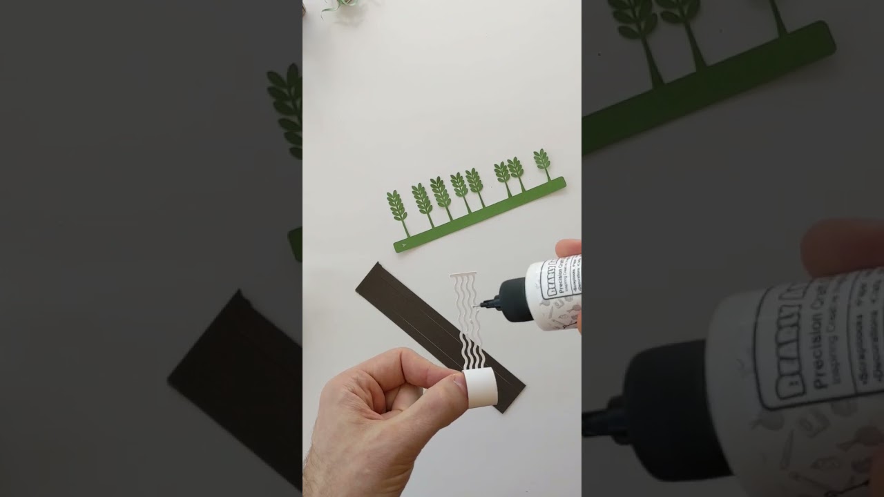 quick and easy dollhouse decor - mini house plant tutorial and Cricut svg cut files