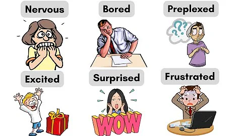 Adjectives : Feelings and Emotions | Most Common Adjectives | 25 + English Vocabulary