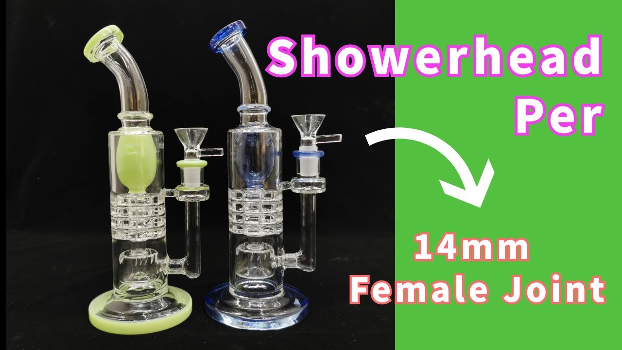 Newest Showerhead Percolator 8.7 Inch Torus Glass Bongs ShareBongs Product Review