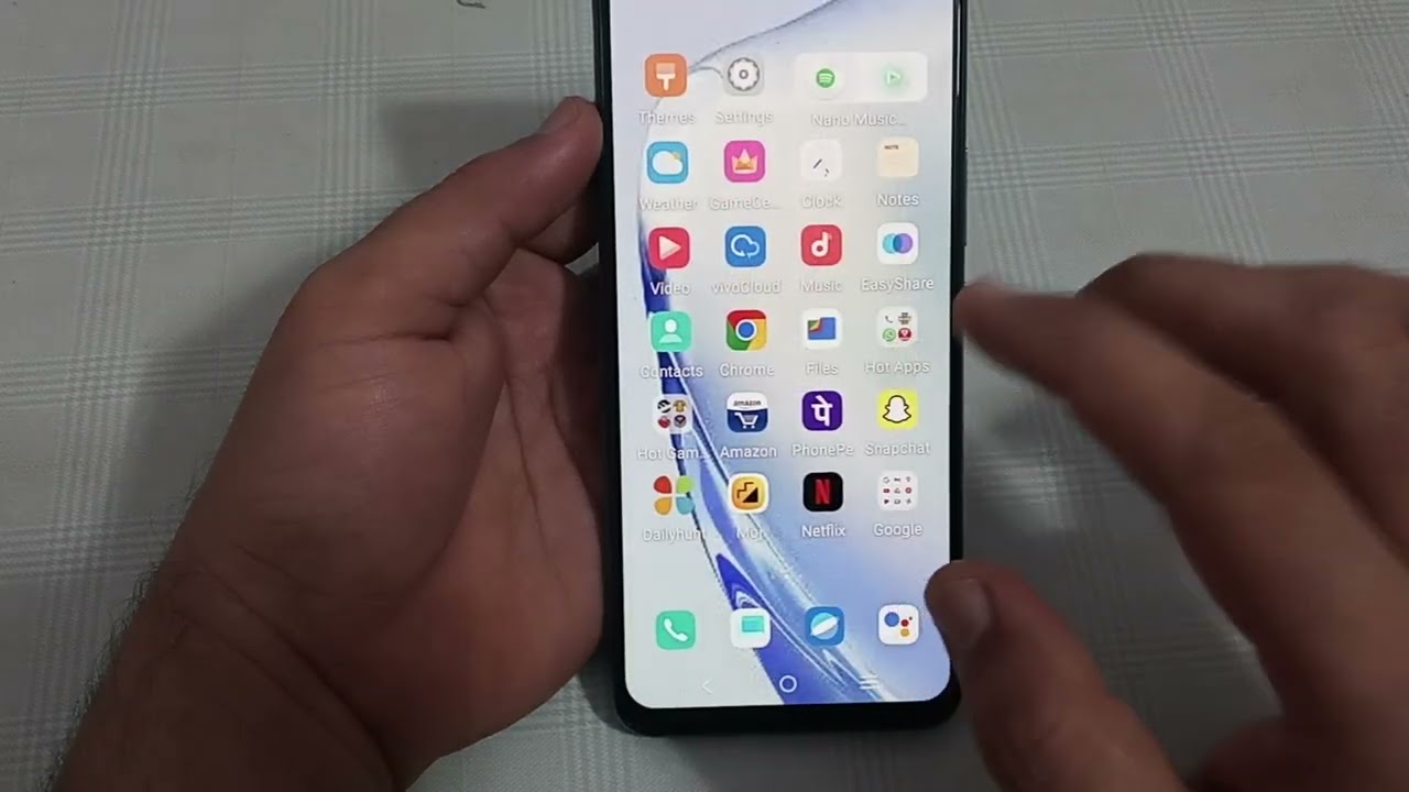 Vivo v27 app icon size setting, how to change app icon size in Vivo v27