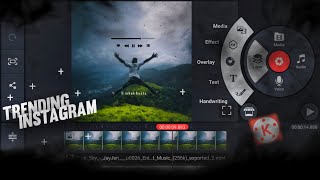 How to create Trending Instagram MUSIC PLAYER Type video
