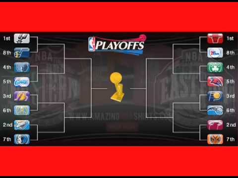 Official 2012 NBA Playoff Brackets - YouTube