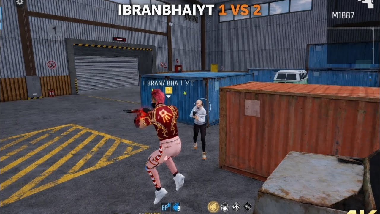 IBRANBHAIYT 1VS2 free fire 😎😎