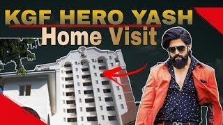kgf hero Yash new house in Bangalore| #kgf2 movie Yash home visit | Tamil