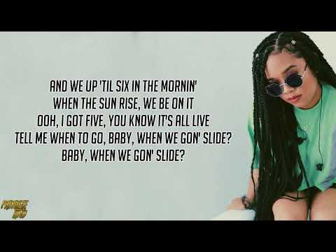 H.E.R. - Slide (Remix) (Lyrics) ft. Chris Brown, Pop Smoke & A Boogie Wit da Hoodie