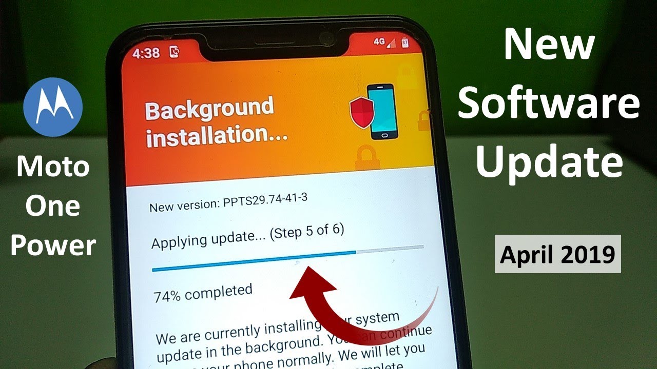 Moto One Power New Software Update | Moto One Power April 2019 New ...