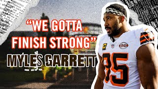 Myles Garrett: Going to do what it takes to win | Press Conference