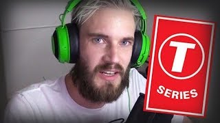 PEWDIEPIE vs T-SERIES (LIVE SUB COUNT) Chat + Music