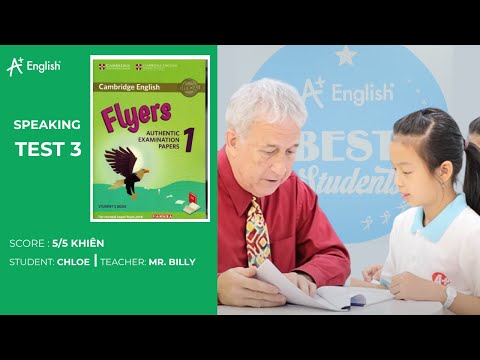 Video Luyện Thi Flyers | Speaking test FLYERS | Trung Tâm A+ - youtube