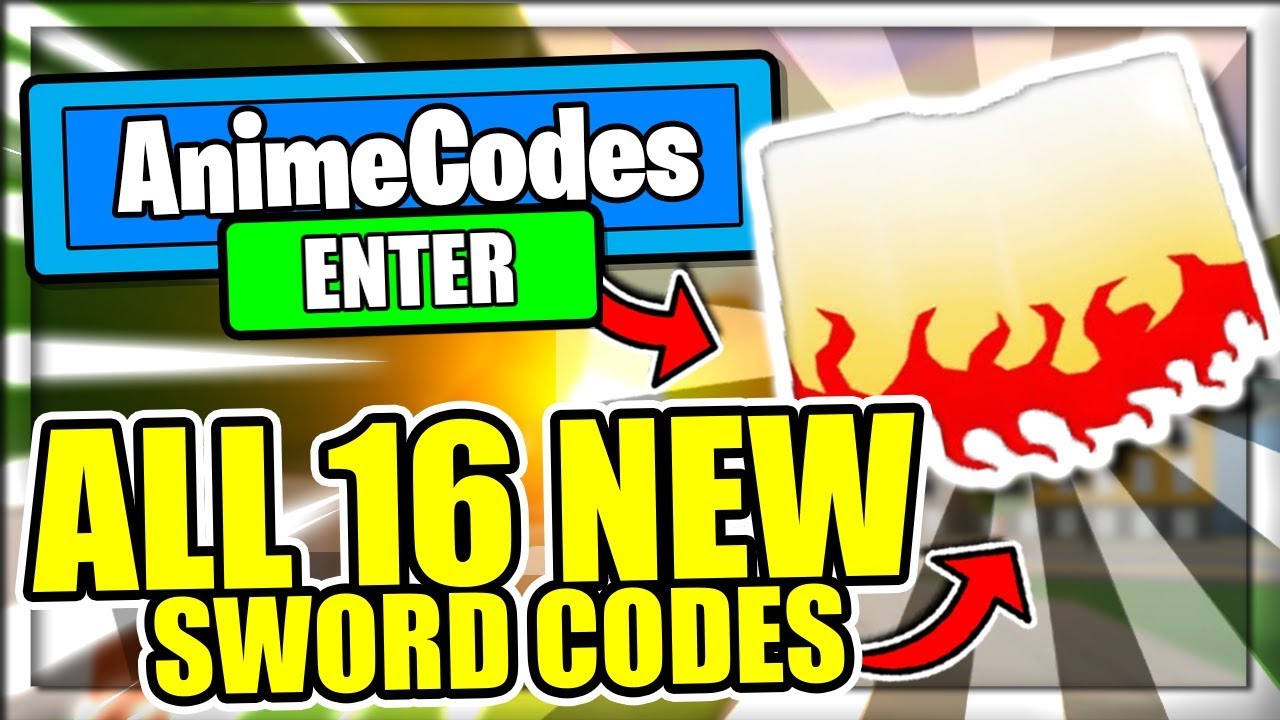 ALL 16 NEW SECRET OP WORKING CODES SWORD STYLES Anime Fighting Simulator YouTube