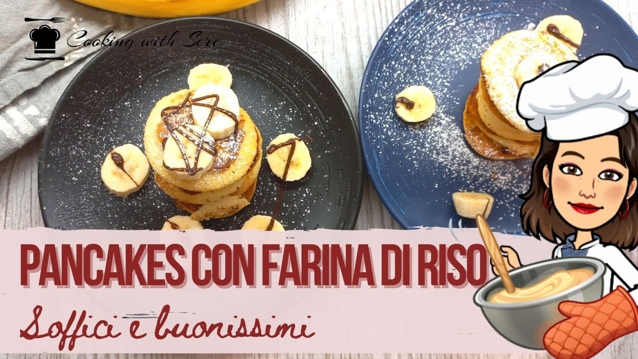 pancake con farina di riso veloci