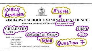 N2011 ZIMSEC A LEVEL CHEMISTRY #7