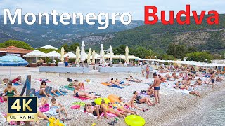 Budva Montenegro 🇲🇪 4K Walking along the Beaches