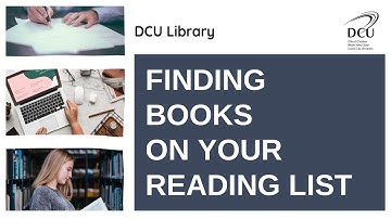Finding Books on Your Reading List