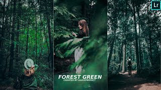 Forest Green Lightroom Preset Free dng  Portrait Green Preset  Dng U0026 Xmp Download