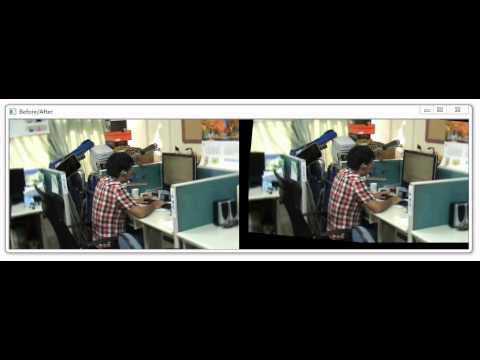 [ OpenCV ] Video Stabilization - Rotation Test