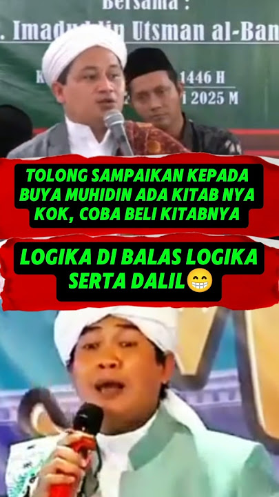 Kumpulan kitab yang membatalkan nasab habaib kh Imaduddin Utsman al-Bantani #shortvideo