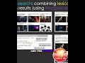 Keyword Search: Combining Lexical and Vector Search #shorts