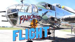 B-25 Mitchell "Panchito" Flight - WW2 Weekend 2022 - MAAM- Reading, PA