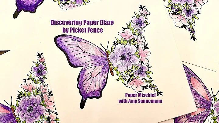 How to Use Paper Glaze by Picket Fence