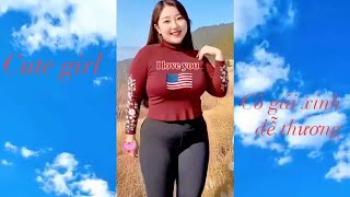 Cute girl @Quanghuyvlog66 