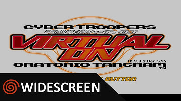 Cyber Troopers Virtual-On: Oratorio Tangram - Sega Dreamcast - Retroarch Flycast 『電脳戦機バーチャロン』