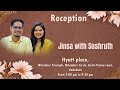 Engagement reception  i jinsa with sushruth i hyatt place i gotri vasna road  i 30112023 i 7 pm