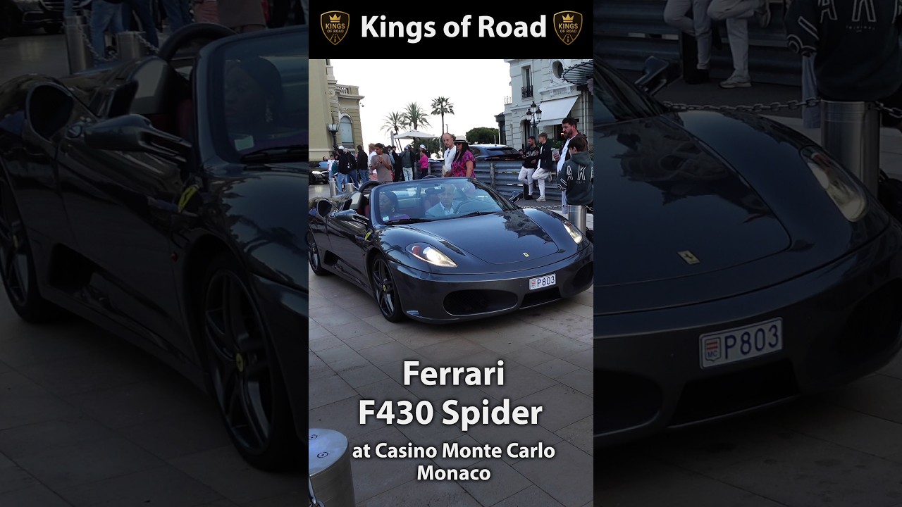 Ferrari F430 Spider at Monaco 