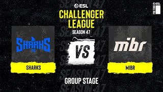 MIBR vs. Sharks - Map 1 [Ancient] - ESL Challenger League S47 - SA