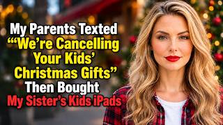 My Parents Texted “We’re Cancelling Your Kids’ Christmas Gifts Then Bought My Sister's Kids iPads