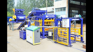 QT6-15 Block machine for making concrete hollow blocks