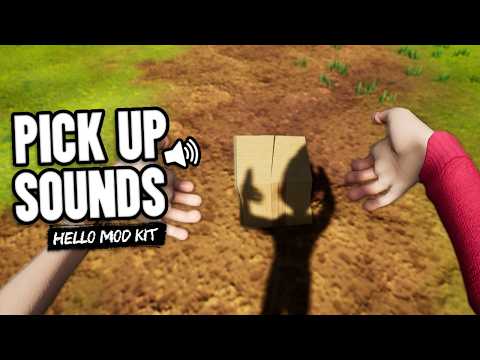 How to Setup Object Pick Up Sounds in Hello Mod Kit!