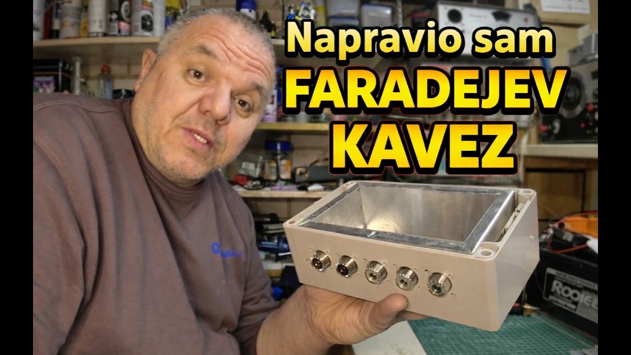 Kako napraviti faradejev kavez, neophodno za dobar rad relay boxa.