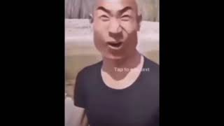 square head chinese man screaming (earrape)