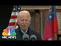 Biden Campaigns In Georgia Hoping To Boost Democrats Ahead Of Runoff | NBC Nightly News