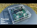 Phantom Sega Genesis - Acrylic case console