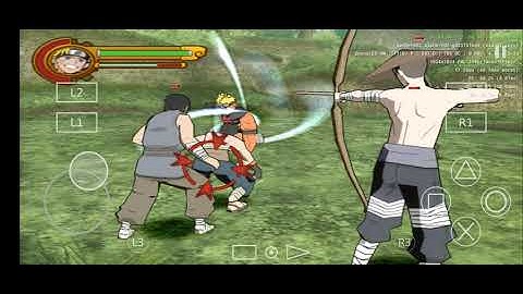 Naruto Shippuuden - Ultimate Ninja 5 PS2 EMULATOR AetherSx2 poco X3 pro snapdragon 860