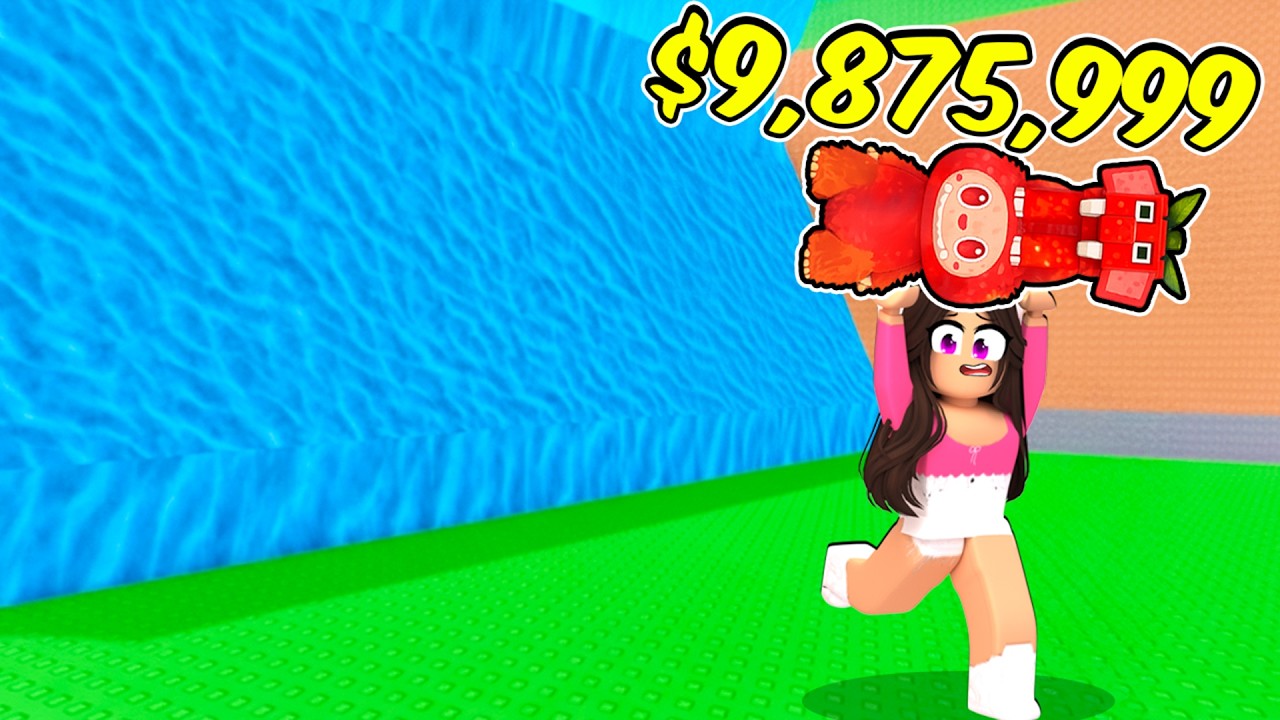 DEV TSUNAMİDEN KAÇARAK LABUBU ÇIKARDIM !! Roblox Escape Tsunami for Labubu's