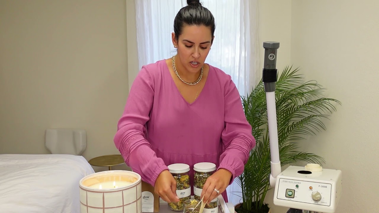 How to use Glow Herbal Steam-in the treatment room