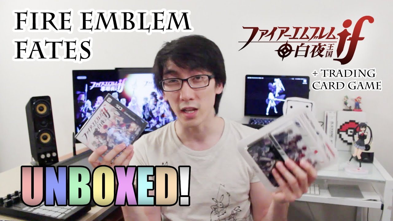 Fire Emblem Fates [3DS] Game and Trading Cards - UNBOXED!