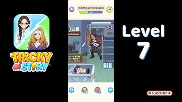 Tricky Story Normal Level 7 – Help the girl keep warm
