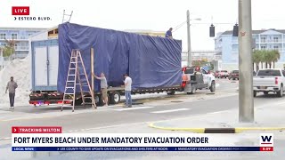 Fort Myers Beach businesses preparing ahead of Milton