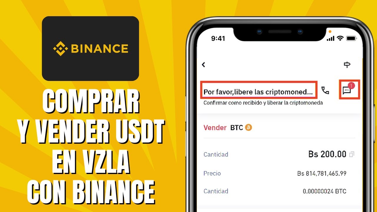 Cómo COMPRAR Y VENDER USDT En VZLA Con BINANCE