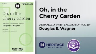 Oh, in the Cherry Garden (Unison/Two-part) | Douglas E. Wagner