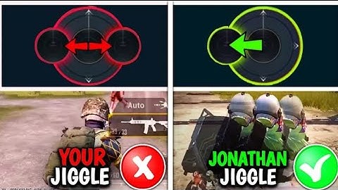 How To Jiggle Fast Like @JONATHANGAMINGYT | How To Jiggle Fast In BGMI/PUBG MOBILE Close Range Tips