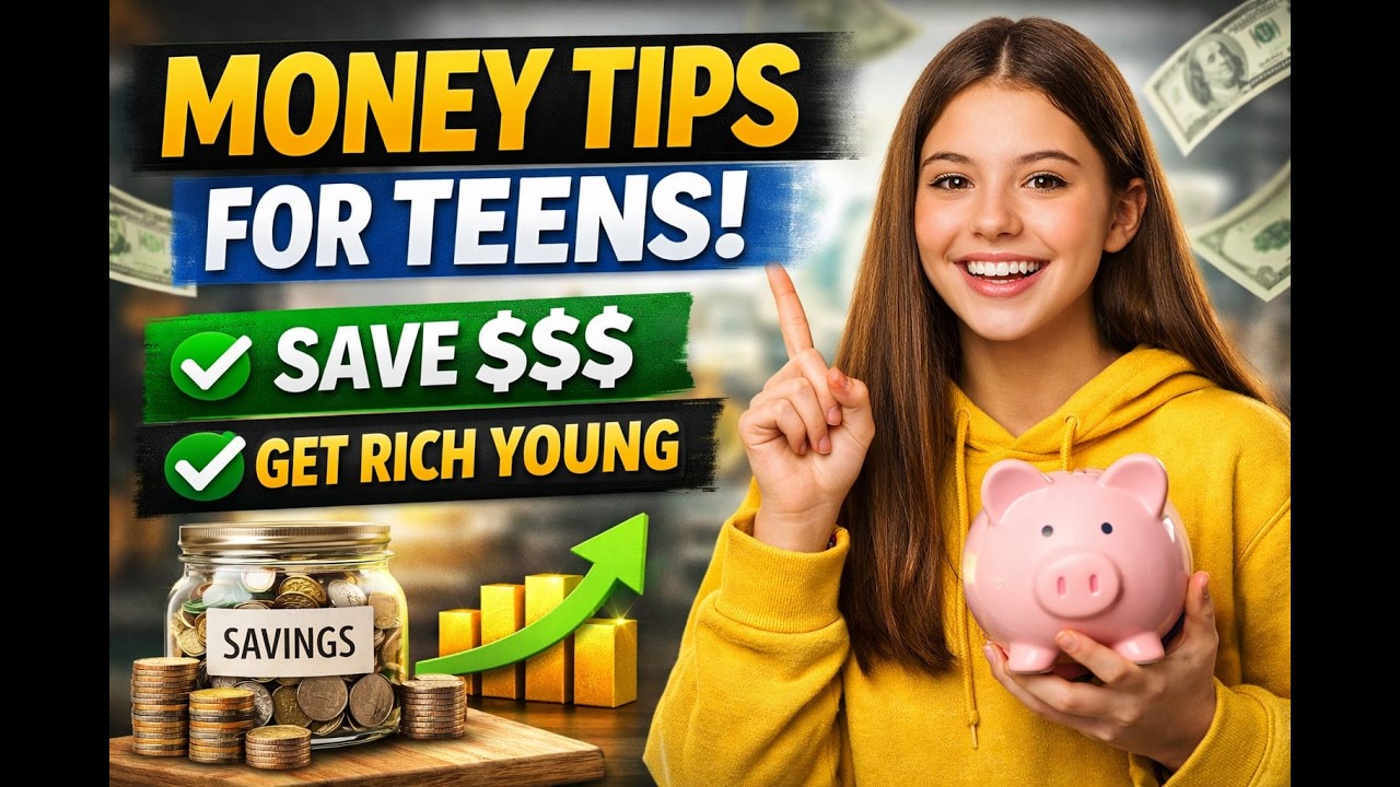 Saving money tips for teenagers