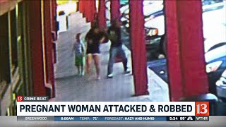 Pregnant woman attacked and robbed