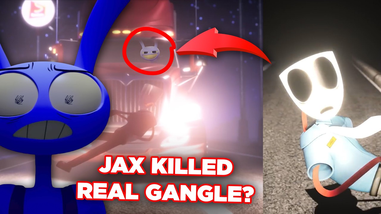 Gangle Dead THE AMAZING DIGITAL CIRCUS Ep. 4 - Gangle's backstory revieled! - YouTube