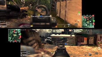 Call of Duty MW3 Survival Mode Gameplay SplitScreen